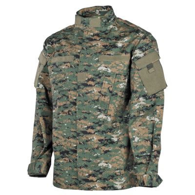 Jakna | bluzon MFH US Field Jacket ACU, Rip Stop, digital woodland | S