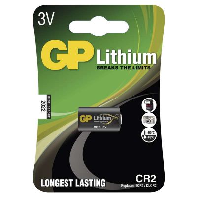 Baterija GP litijska foto CR2 1 blister