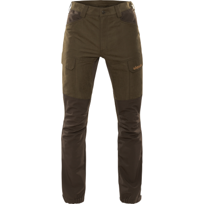 Lovske hlače Härkila Scandinavian trousers (Willow green/Deep brown)