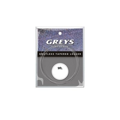 Predvrvica za muharjenje GREYS Greylon Knotless Tapered Leader 4x (0.18 mm)