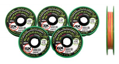 Bicolor laks Vision Nymphmaniac Two Tone Tippet 0,13 mm 6x 30m