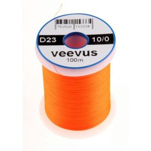 Nit za vezavo muh Veevus thread 10/0 100m | D23 FLUORESCENT ORANGE