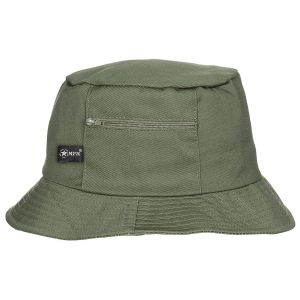 Ribiški klobuk MFH Fisher Hat, small side pocket, OD green (10653B)
