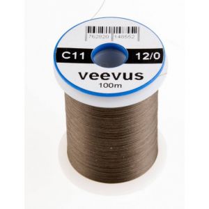 Nit za vezavo muh Veevus thread 12/0 100m | C11 DARK OLIVE