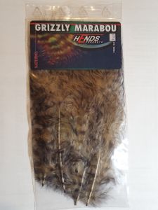 Marabu za vezavo muh HENDS GRIZZLY MARABOU Wheat | GM-323