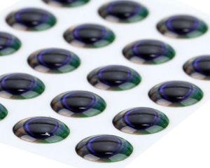 3D oči za potezanke SYBAI Ultra 3D Epoxy Eyes, Mystic, 8 mm