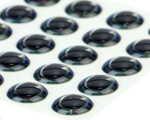 3D oči za potezanke SYBAI Ultra 3D Epoxy Eyes, Bright Mystic, 8 mm