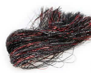 Bleščice | material za vezavo potezank SYBAI New Sparkle Hair | Red Black