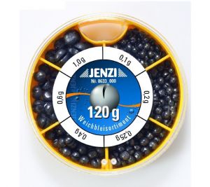 Svinci v škatlici JENZI Soft-Lead Dispenser, light, 120 g contents | 8633000