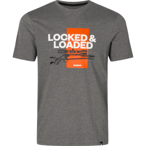 Lovska t-shirt majica SEELAND Loaded T-shirt (Grey Melange)