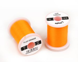 UV nit za vezavo muh SYBAI UVR thread, Fluo Orange