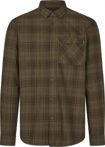 Lovska srajca iz flanele Seeland Glen Flannel Shirt (Pine Green/Dark Navy Check)