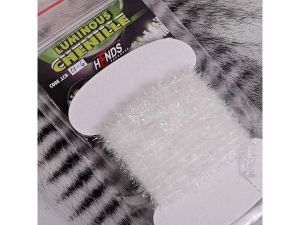 Čenila za vezavo potezank HENDS LUMINOUS CHENILLE - WHITE CHL01 (6 mm)