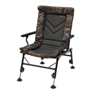 Kraparski stol PROLOGIC AVENGER COMFORT CAMO CHAIR W/ARMRESTS & COVERS 140KG | 65046