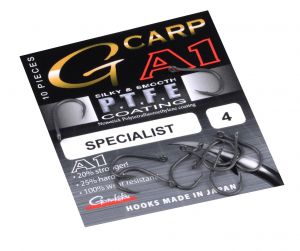 Trnki za krapolov Gamakatsu G-Carp A1 PTFE Specialist hooks #4