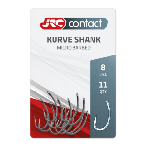 Kraparski trnki JRC Contact Kurve Shank Carp Hooks | #8