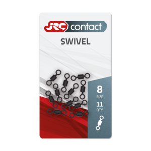 Vrtljivke za krapolov JRC Contact Rig Swivel #8 (11 kos)