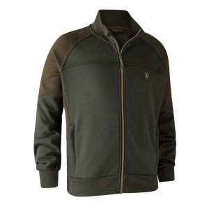Lovski pulover z zadrgo Deerhunter Rogaland Sweat with rib neck 8772 | Adventure Green (353)