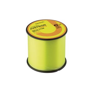 Laks DAIWA JUSTRON 500 m 0,37 mm (yellow)