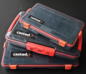 Vodoodporna škatla za vabe Casted Lure and Tackle BOX #2 Waterproof - 28x18x5 cm