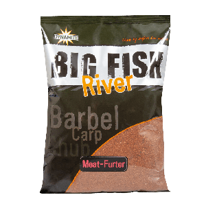 Sipka hrana za ribolov DYNAMITE BAITS Big Fish River Groundbait – Meat-Furter 1,8 kg