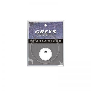 Predvrvica za muharjenje GREYS Greylon Knotless Tapered Leader 5x (0.15 mm)