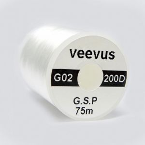 Nit za vezavo muh Veevus G.S.P Thread 75m | GSP 200D White G02
