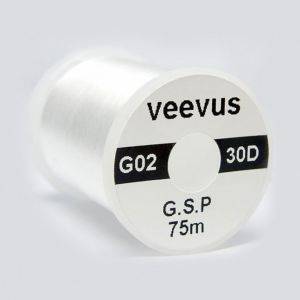 Nit za vezavo muh Veevus G.S.P Thread 75m | GSP 30D White G02