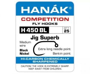 Muharski trnki HANAK COMPETITION H 450 BL Jig Superb (25 kos)