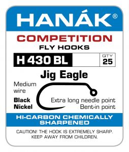 Muharski trnki HANAK COMPETITION 430 BL Jig Eagle (25 kos)