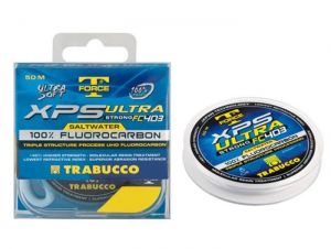 Fluorokarbon laks TRABUCCO T-FORCE XPS ULTRA STRONG FC 403 SALTWATER 50m 0,125mm