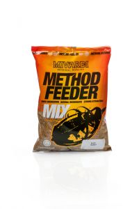 Sipka hrana za feeder MIVARDI Method Feeder Mix - Black Halibut