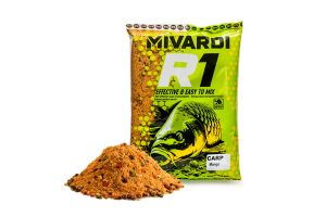 Sipka hrana za krapolov MIVARDI R1 CARP - Mango (950 gr)