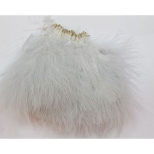 Marabu za vezavo muh TRAUN RIVER Marabou Feathers | silver-dun