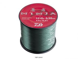Laks za ribolov DAIWA NINJA X MONO - light green | 0.14mm 4200m