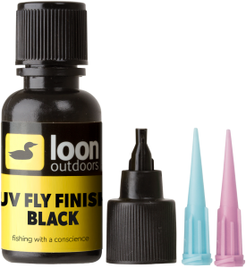 Črn UV gel Loon Outdoors UV Fly Finish - Black