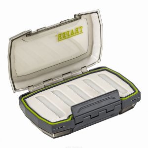 Škatla za muhe TRAPER Dry fly double sided silicon waterproof box (74452)