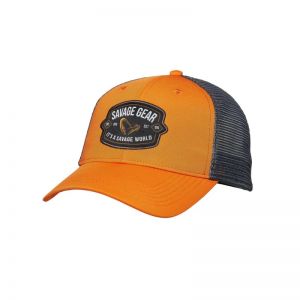 Ribiška kapa SAVAGE GEAR Badge Trucker Cap Orange (1642622)