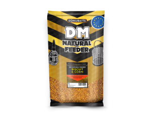 Sipka hrana za ribolov SONUBAITS DM Natural Feeder Biscuit & Corn (1 kg)