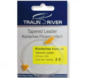 Konična predvrvica TRAUN RIVER konisches Vorfach | 0.21 mm