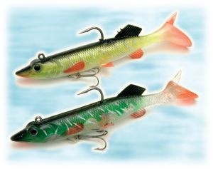 Silikonska ščuka behr TRENDEX Piky 14cm 38g 2kos | 75 - 562 03