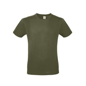 Lovska majica kratek rokav B&C - zelena | 3XL