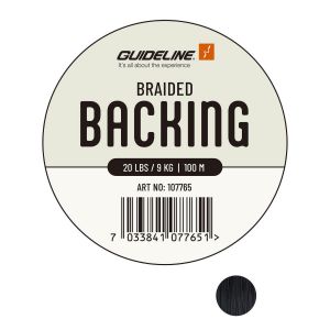 Backing GUIDELINE Braided Backing 20 lbs 100m Black (107765)