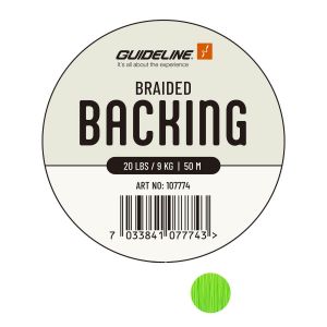 Backing GUIDELINE Braided Backing 20 lbs 50m Lime Green (107775)