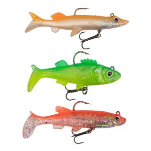 Silikonske vabe za smuča ZEBCO ZANDER LURE PACK - FLUORO 10cm (Z0860003)