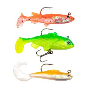 Silikonske vabe za ostriža ZEBCO Perch Lure Pack - FLUORO 6cm (Z0860005)