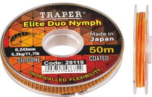 Bicolor laks - indikator TRAPER Elite Duo Nymph 0,243 mm 50m (29119)