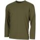 Lovska majica z dolgimi rokavi MFH US Shirt, long-sleeved, OD green, 170 g/m² (00113B)