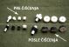Filc čepki za čiščenje orožja GROM 8 mm | 25 kos