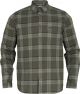 Lovska srajca dolgi rokav Härkila Fjell L/S shirt (Green check)